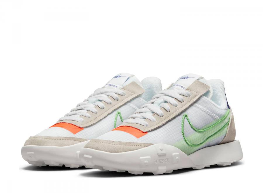 Nike W Waffle Racer 2x Desert Sand / Mean Green CK6647-004 - Nike