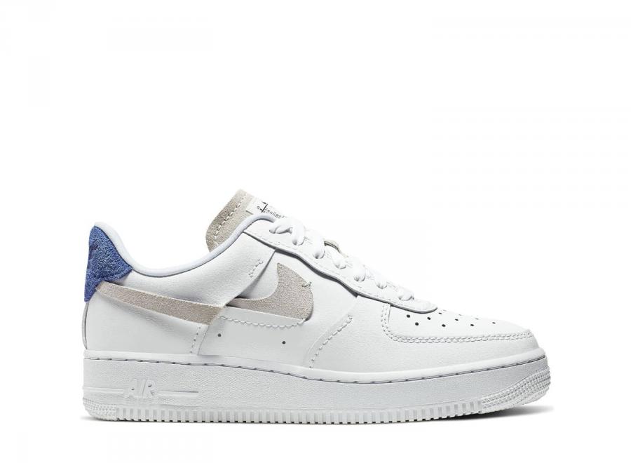 Nike Wmns Air Force 1 07 LX White / Platinum Tin 898889-103 - Nike