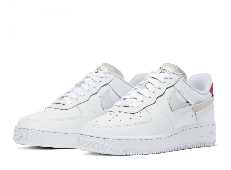 Nike Wmns Air Force 1 07 LX White / Platinum Tin 898889-103 - Nike