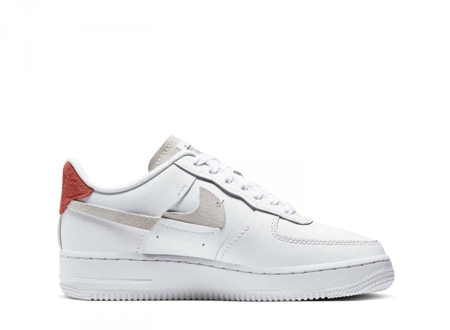 Nike Wmns Air Force 1 07 LX White / Platinum Tin 898889-103 - Nike