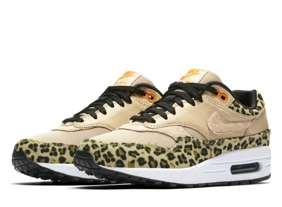 Nike Wmns Air Max 1 PRM Desert Ore / Orange BV1977-200 - Nike
