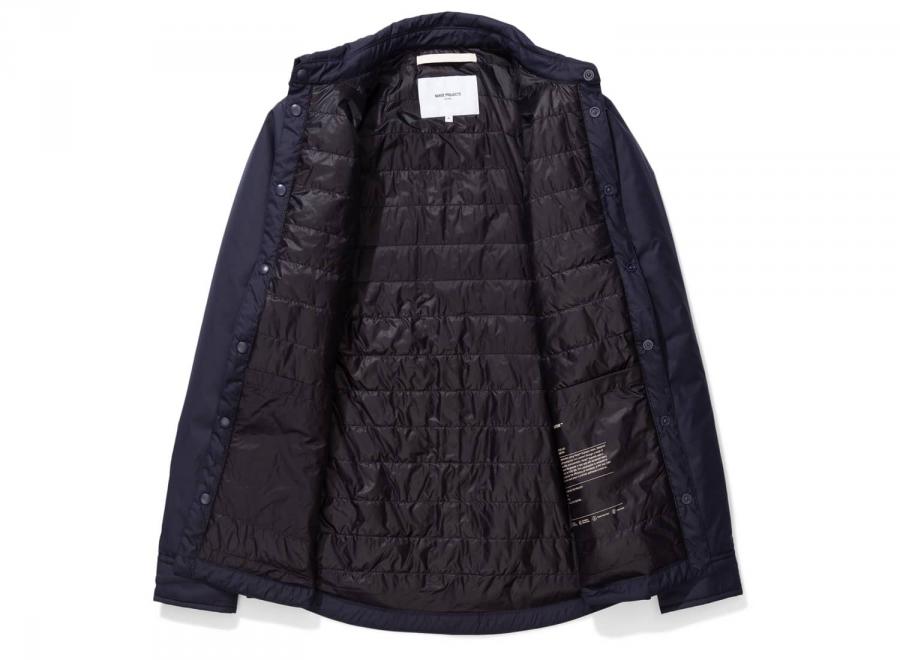 Norse Projects Jens Light Pertex Quantum Dark Navy - Norse Projects