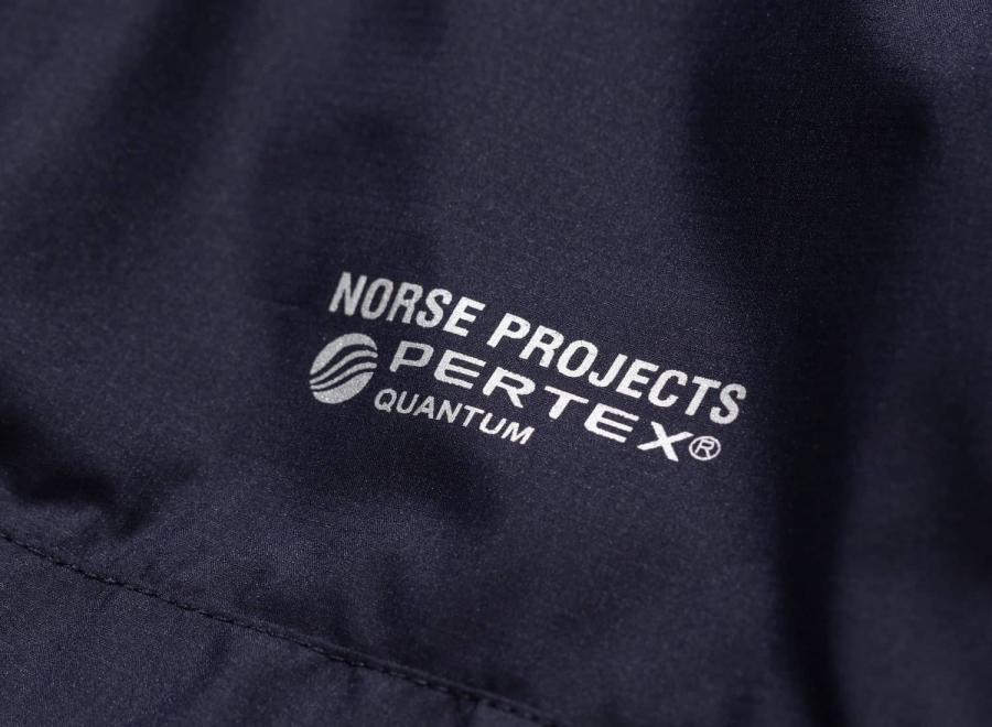 Norse Projects Jens Light Pertex Quantum Dark Navy - Norse Projects