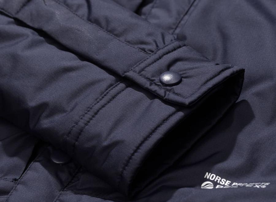Norse Projects Jens Light Pertex Quantum Dark Navy - Norse Projects