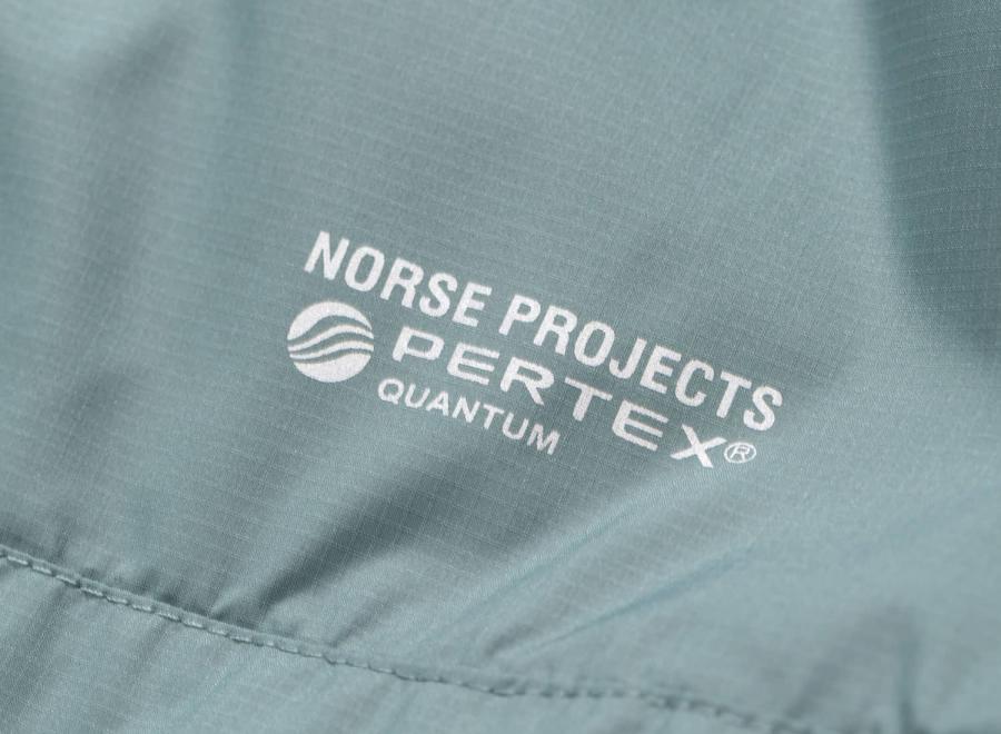 Norse Projects Jens Light Pertex Quantum Mineral Blue - Norse Projects