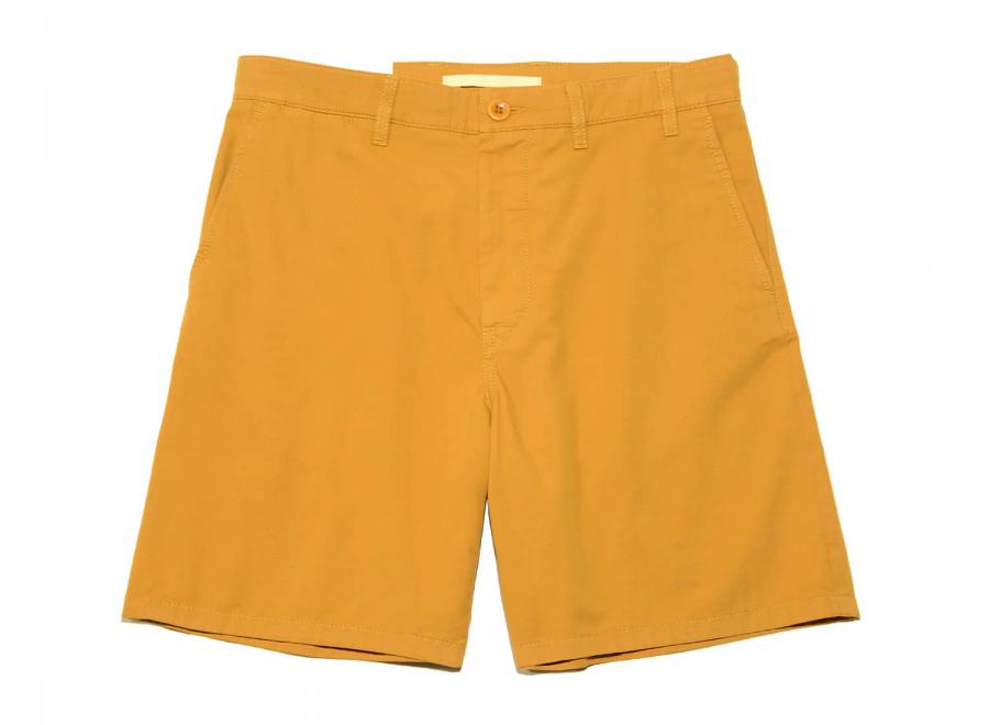 Norse Projects Aros Regular Light Shorts Turmeric Yellow - Norse Projects
