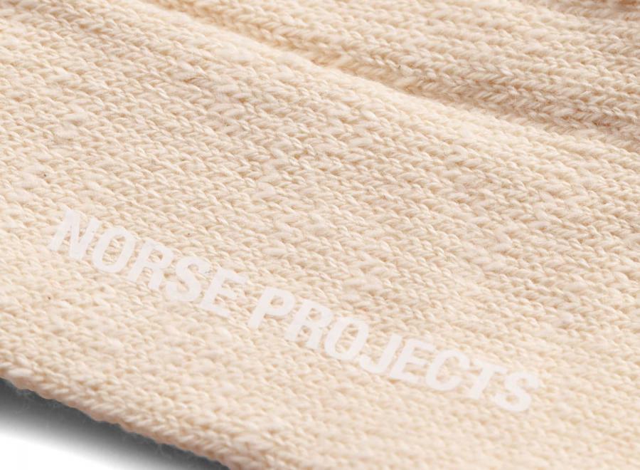 Norse Projects Bjarki Slub Stripe Cadmium Orange - Norse Projects