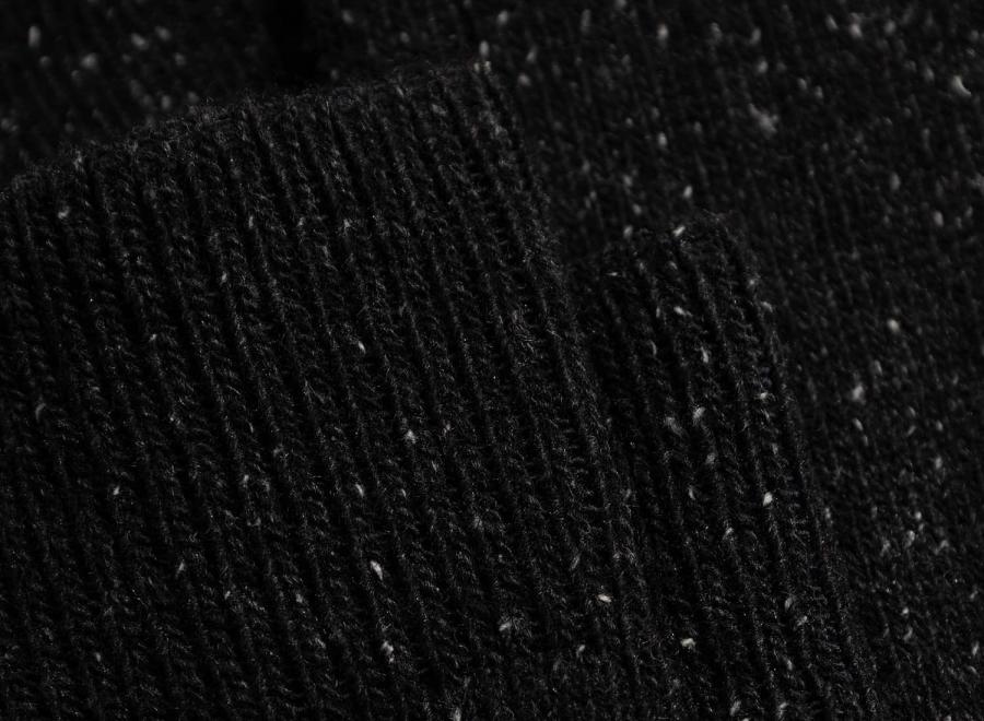 Norse Projects Bykle Neps Rib Sock Charcoal Melange N82-0778-1034 - Norse Projects