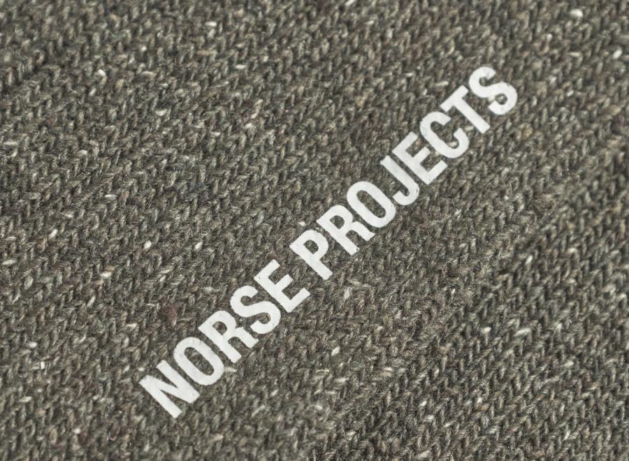 Norse Projects Bykle Neps Rib Sock Olive Night N82-0778-8113 - Norse Projects