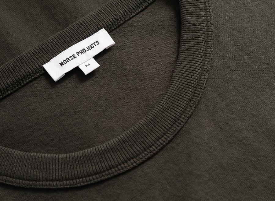 Norse Projects Elmelunde Tshirt Beech Green N01-0715-8109 - Norse Projects