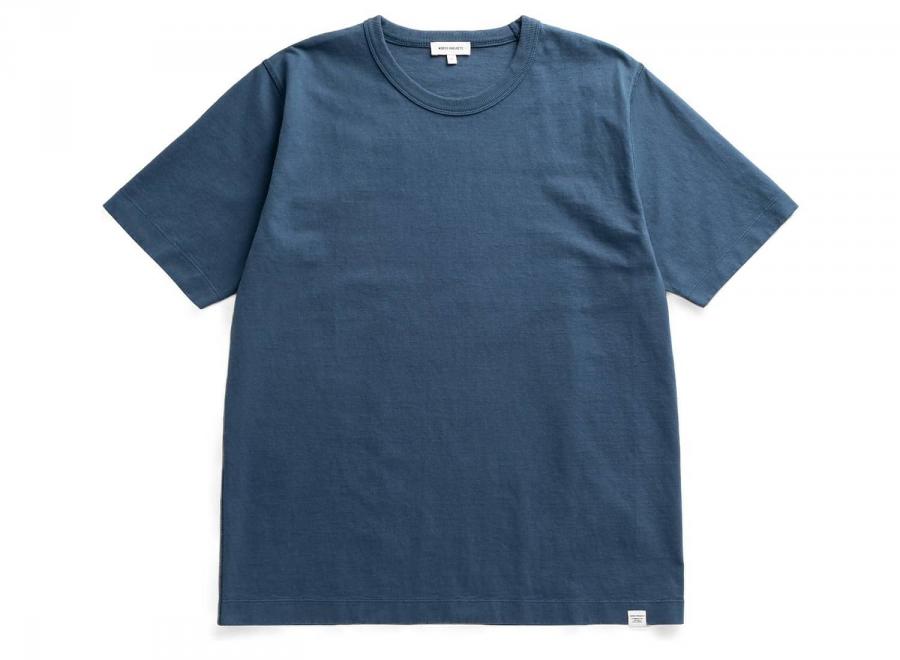 Norse Projects Elmelunde Tshirt Dark Blue N01-0715-7570 - Norse Projects