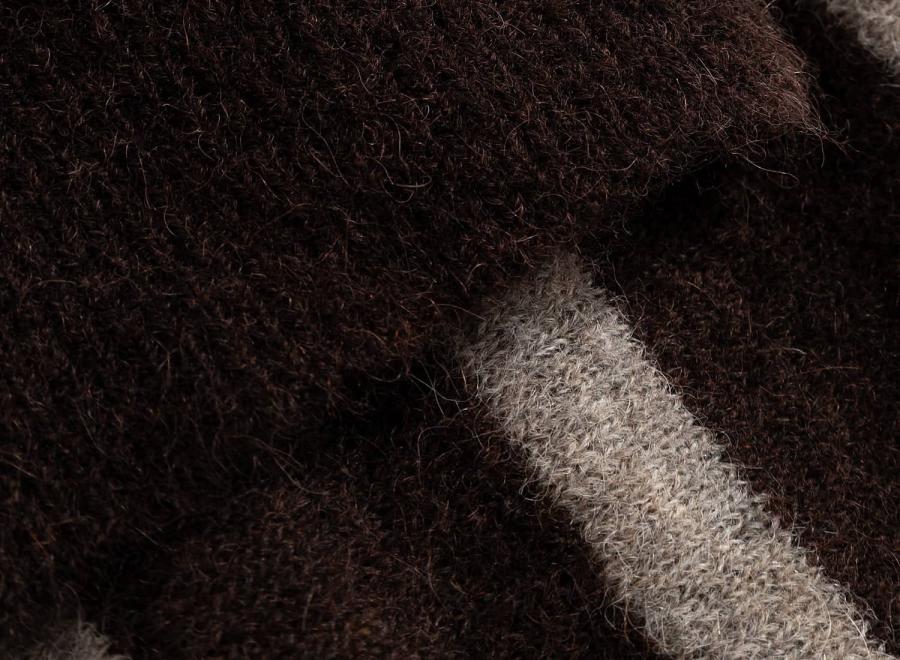 Norse Projects Gudme Baby Stripe Polo Delicioso Brown N45-0687-2090 - Norse Projects