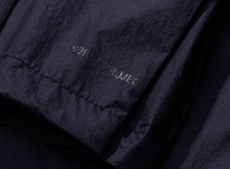 Norse Projects Kalmar Light Rain Dark Navy - Norse Projects