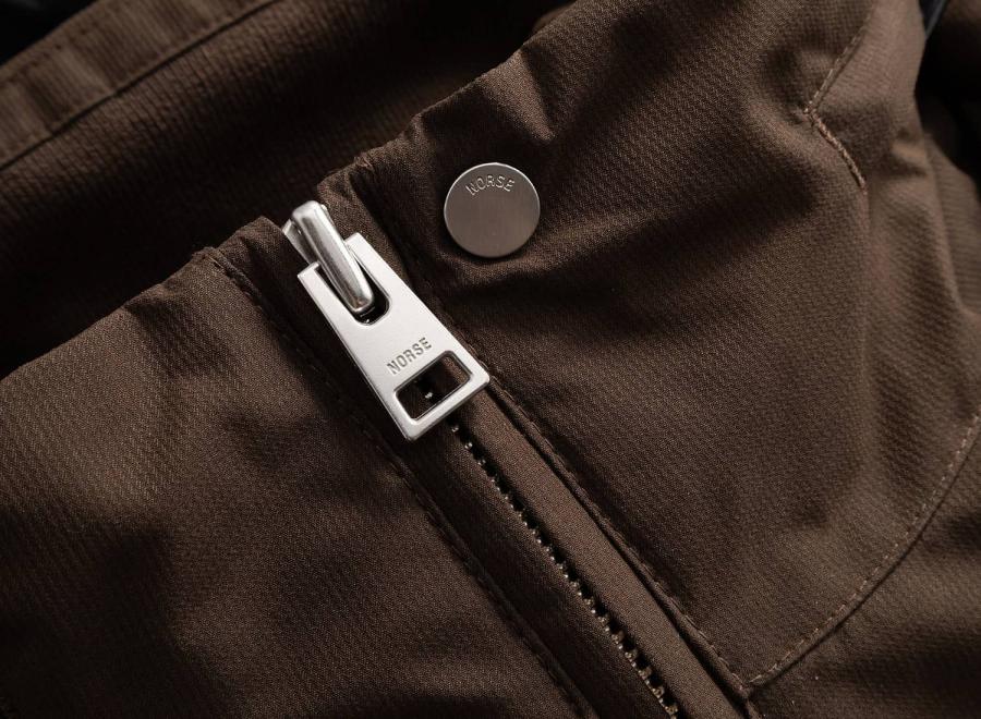 Norse Projects Kastrup Gore-tex Windstopper Bomber Jacket Delicioso Brown N55-0685-2090 - Norse Projects