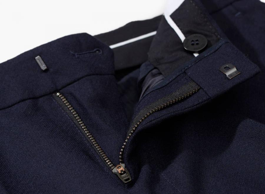 Norse Projects Thomas Wool Pants Navy - Norse Projects