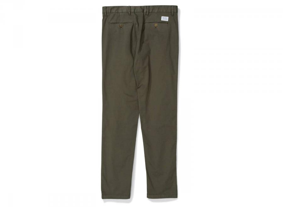 Norse Projects Aros Slim Light Stretch Ivy Green - Norse Projects