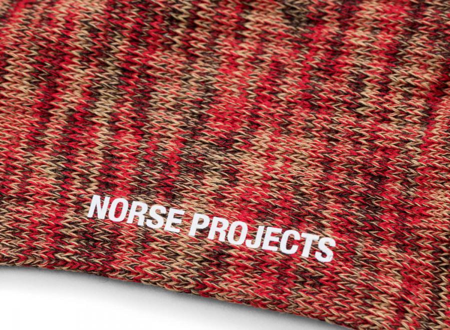 Norse Projects Bjarki Blend Cabin Red - Norse Projects