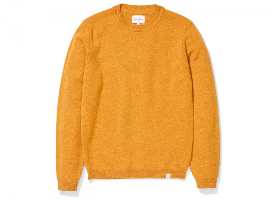 Norse Projects Sigfred Lambswool Montpellier Yellow - Norse Projects