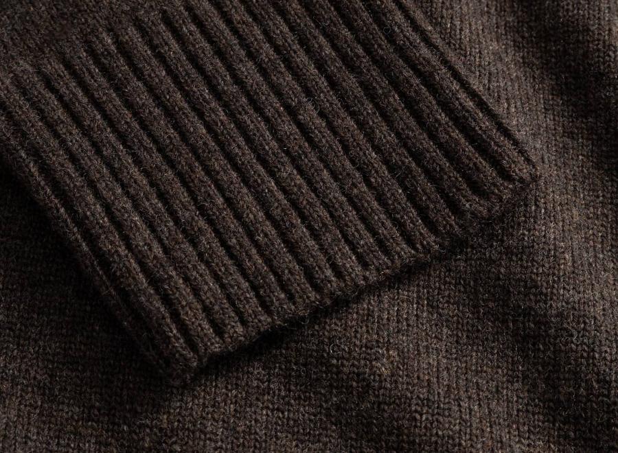 Norse Projects Stensmark Merino Lambswool Sweater Heathland Brown N45-0700-2040 - Norse Projects