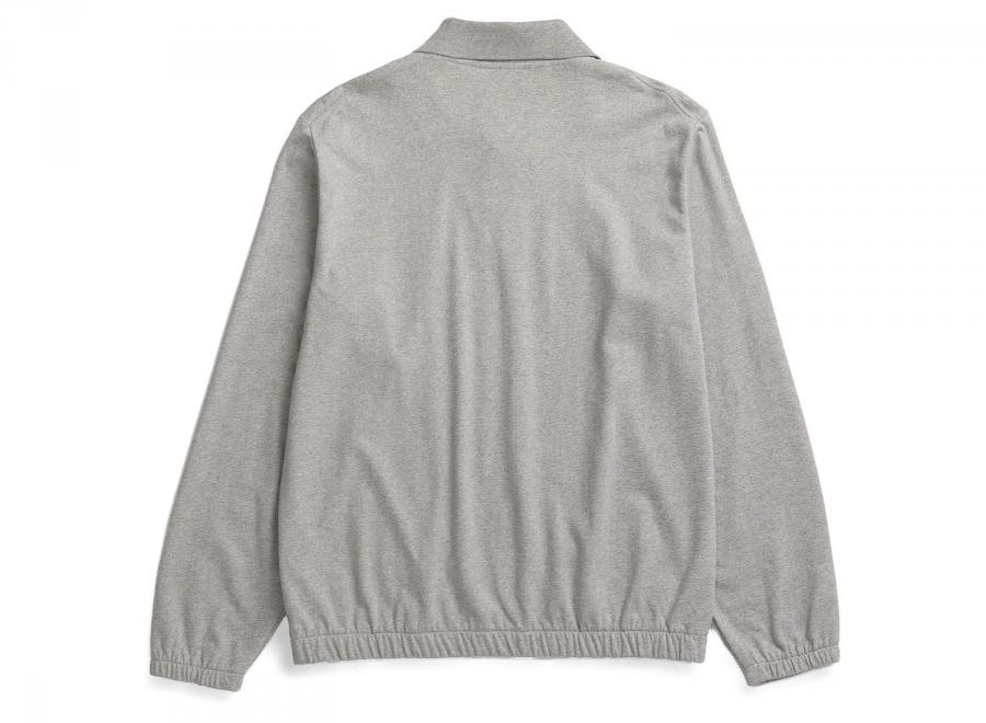 Norse Projects Sylane Relaxed Jersey Polo Grey Melange N20-1399-1500 - Norse Projects
