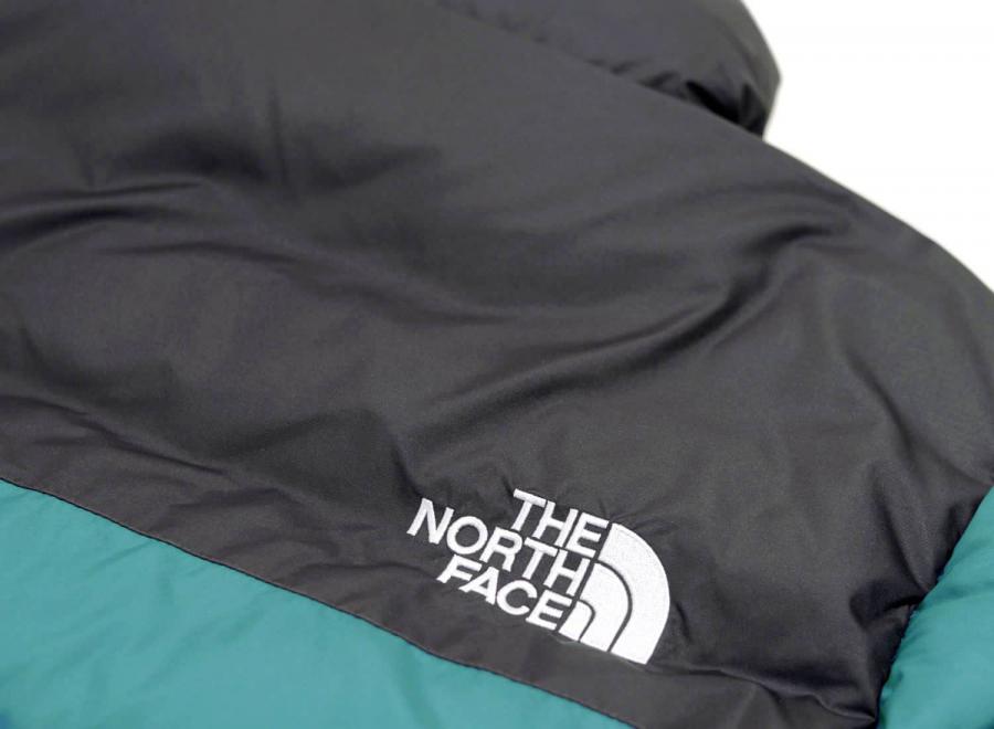 The North Face 1992 Nuptse Jacket Everglade Green / Asphalt Grey - The North Face