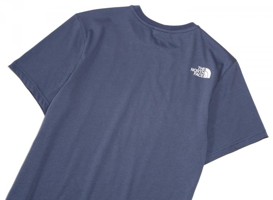 The North Face Simple Dome Tee Vintage Indigo - The North Face