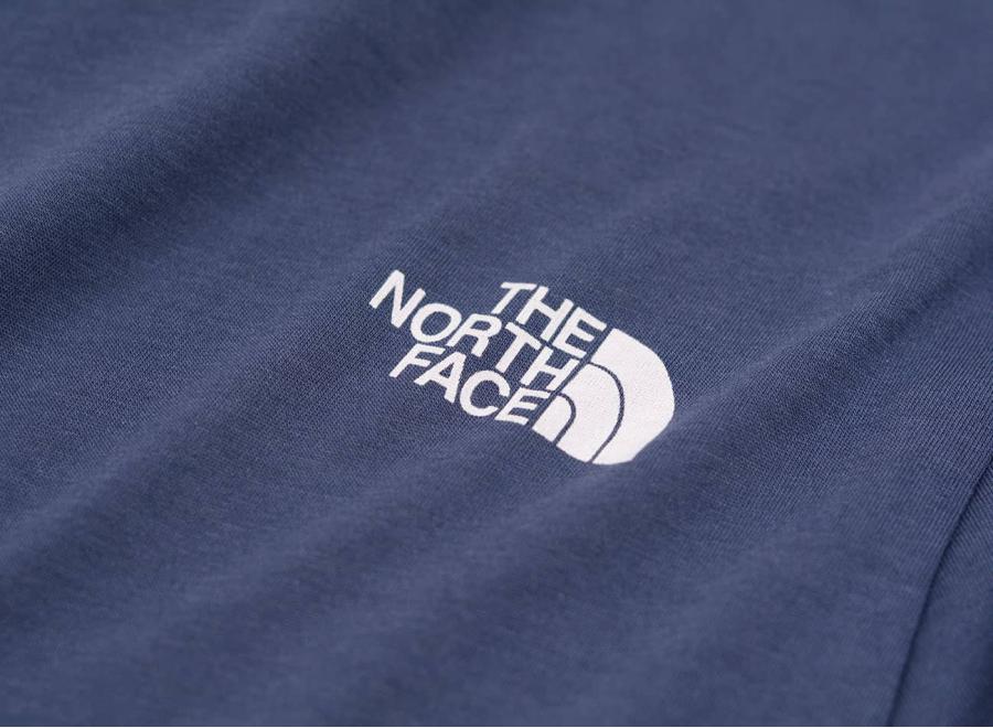 The North Face Simple Dome Tee Vintage Indigo - The North Face