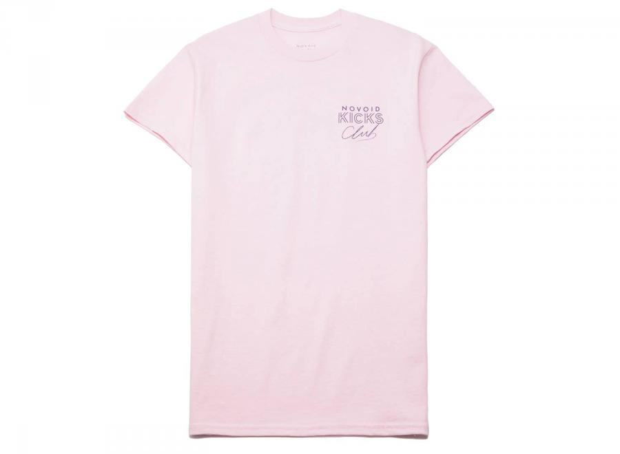 Novoid Kicks Club Tee Light Pink - Novoid Plus