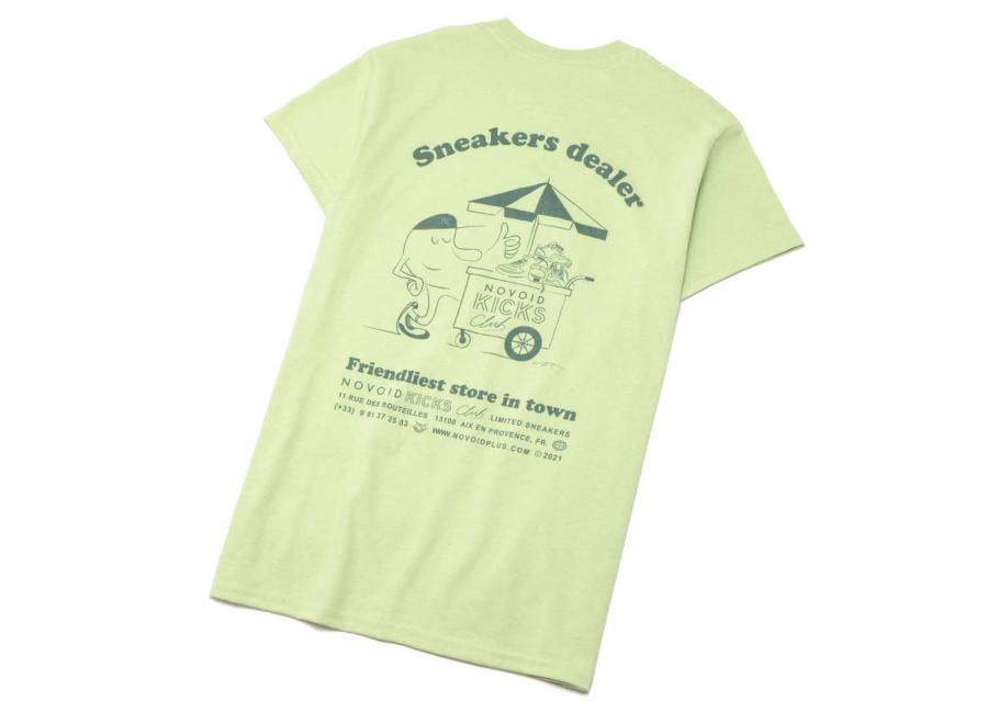 Novoid Kicks Club Tee Pistache - Novoid Plus