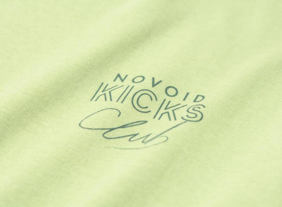 Novoid Kicks Club Tee Pistache - Novoid Plus