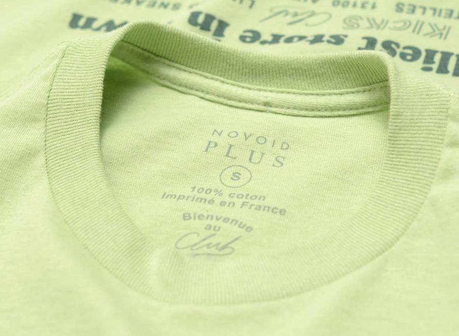 Novoid Kicks Club Tee Pistache - Novoid Plus
