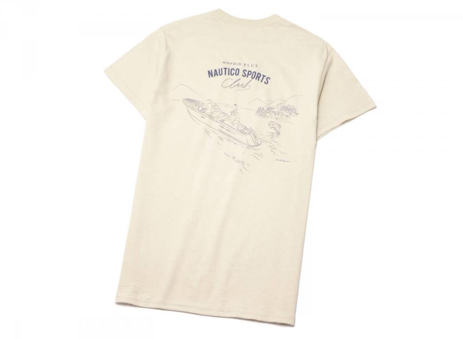 Novoid Plus Nautico Club Tee Sand - Novoid Plus