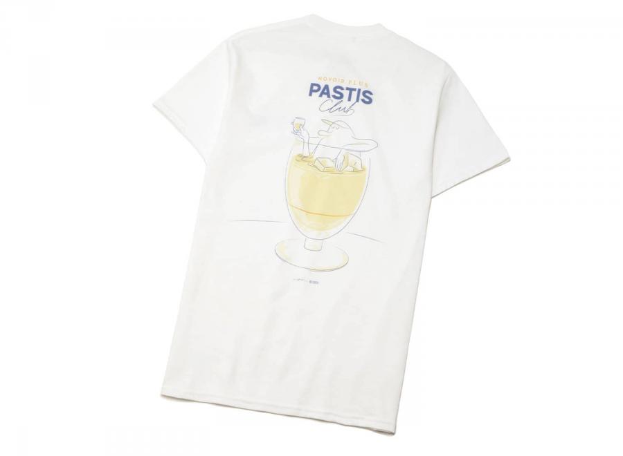 Novoid Plus Pastis Club Tee White - Novoid Plus