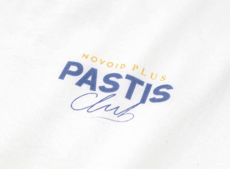 Novoid Plus Pastis Club Tee White - Novoid Plus