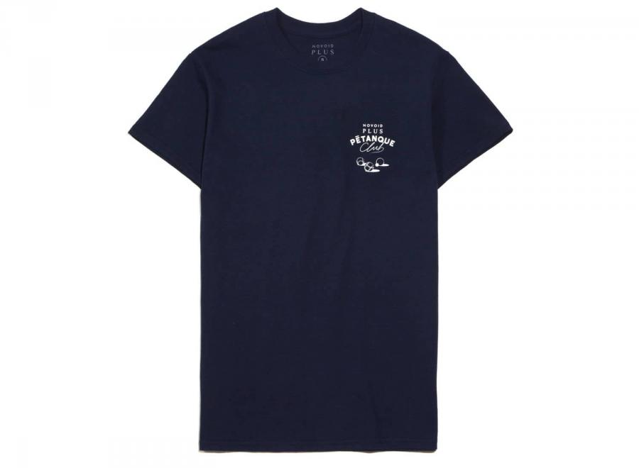 Novoid Plus Petanque Club Tee Navy - Novoid Plus
