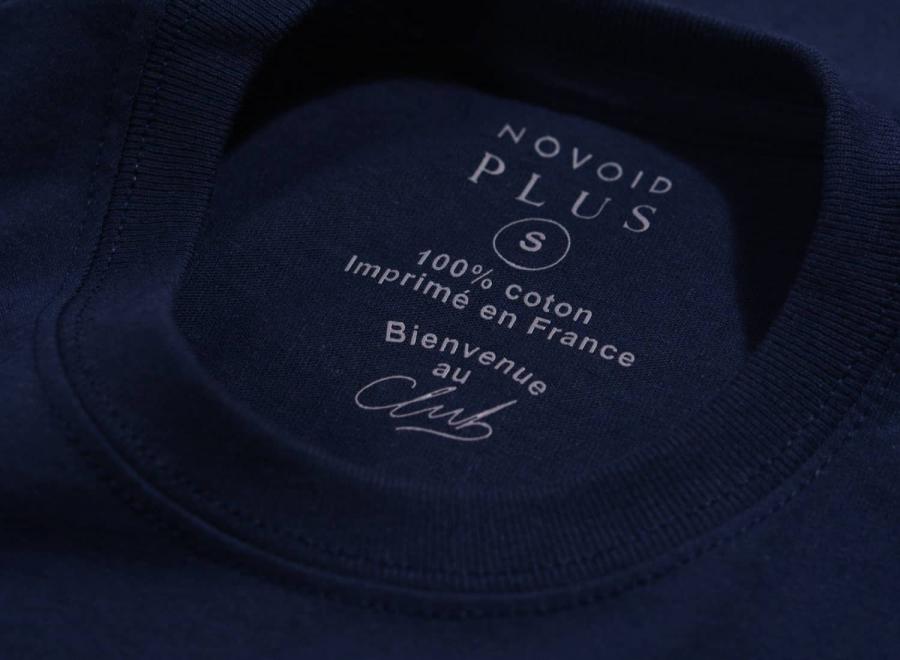 Novoid Plus Petanque Club Tee Navy - Novoid Plus
