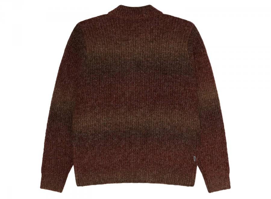 Obey Anton Gradient Cardigan Brown Multi 151010054BWM - Obey