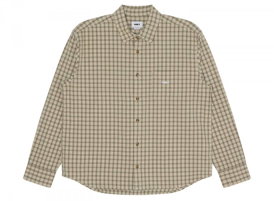 Obey Bigwig Axel Woven Vetiver Multi 181200430VVR - Obey