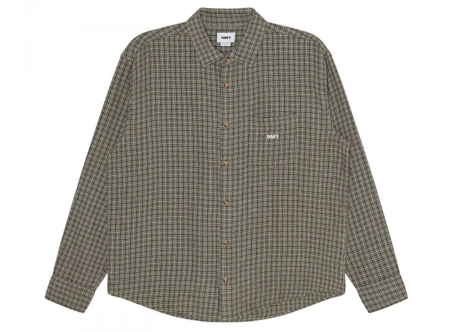 Obey Bigwig Jack Woven Abbey Stone Multi 181200434ABS - Obey