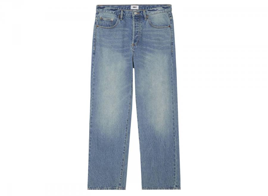 Obey Boxcar Straight Leg Denim Heavy Vintage Indigo 142010119 - Obey