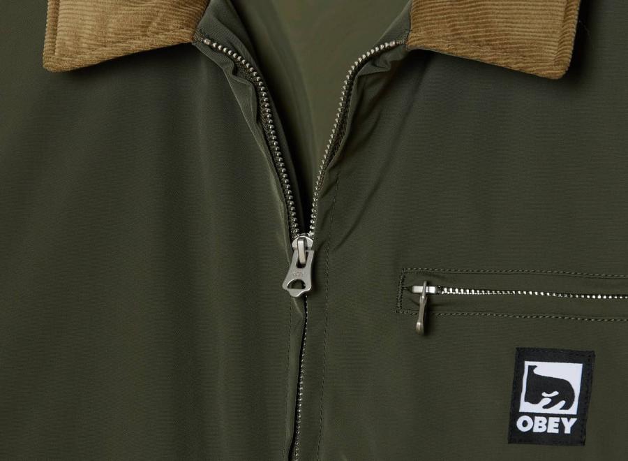 Obey Elysian Jacket Grape Leaf 121800601GLF - Obey