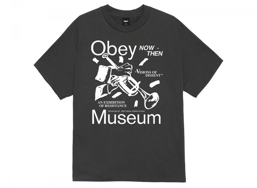 Obey Museum Vintage Black 165264496VBL - Obey