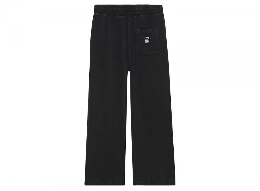 Obey Post Sweatpant Dusty Black Limo 142030054DUBL - Obey
