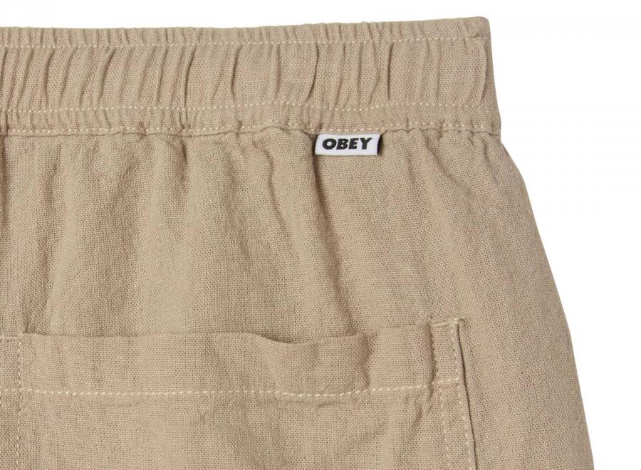 Obey Relaxer Short Oatmeal 172120134 - Obey