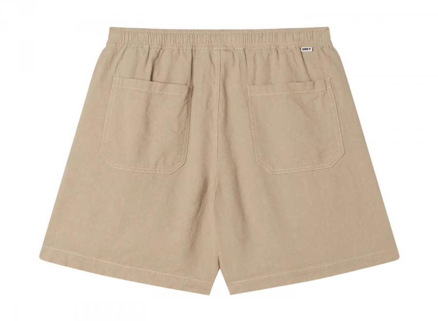 Obey Relaxer Short Oatmeal 172120134 - Obey