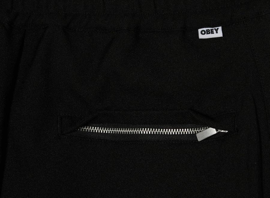 Obey Tailored Track Pant Black 142020277BLK - Obey