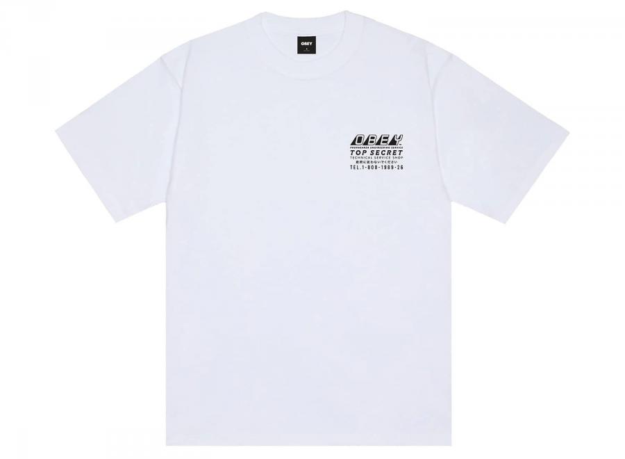 Obey Top Secret White 168024466WHT - Obey