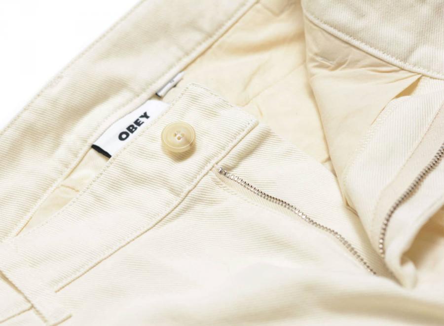 Obey x Paraboot Lanceur Pant Off White - Obey
