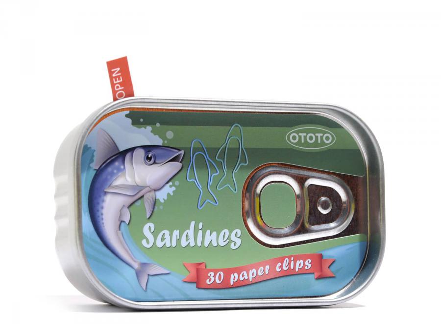 Ototo Sardines Paper Clips - Ototo