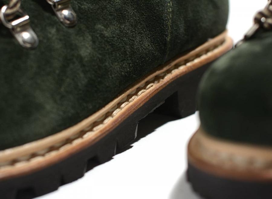 Paraboot Avoriaz Jannu Velours Green - Paraboot